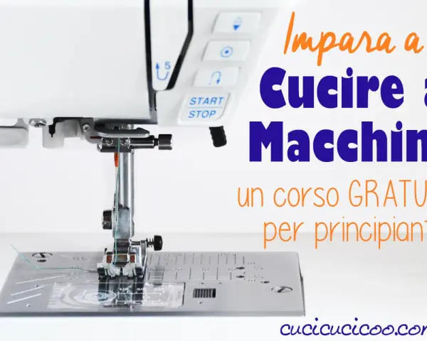 Impara a cucire a macchina con questo corso gratuito per principianti. La macchina da cucire è pronta per iniziare!