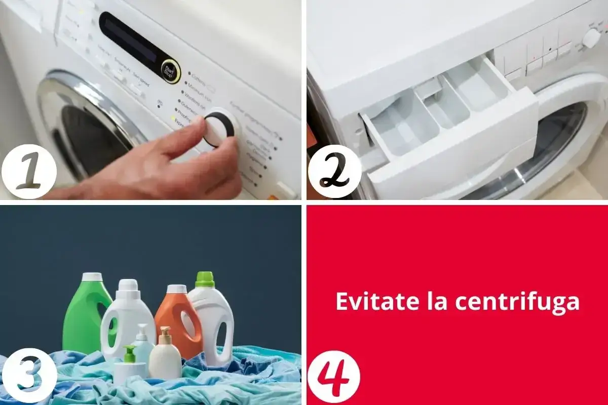 Guida per lavare plaid in lavatrice: imposta il programma, aggiungi il detersivo, scegli il ciclo delicato e evita la centrifuga.